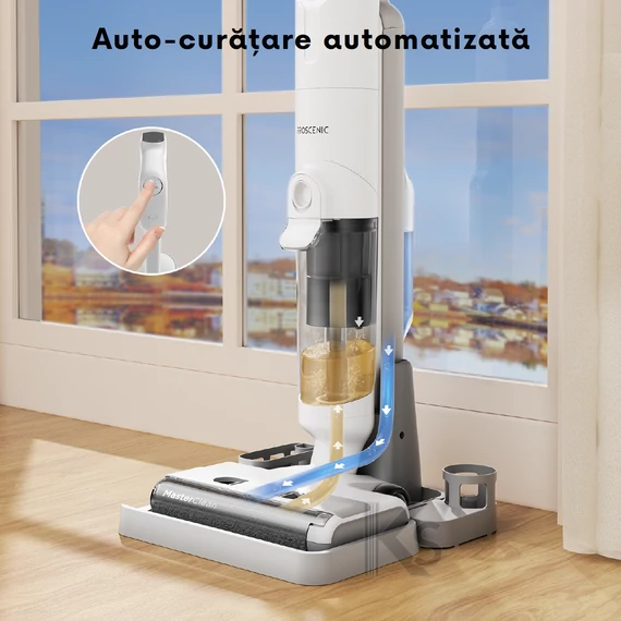 Aspirator fără fir Proscenic F10Pro uscat – umed