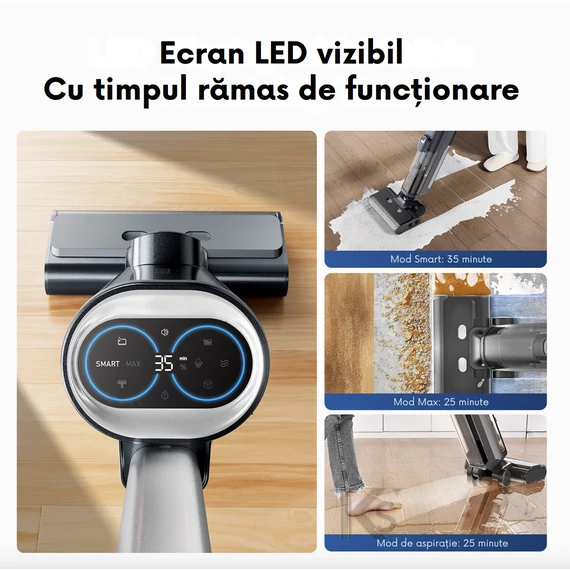 Aspirator fără fir Proscenic F20A uscat – umed