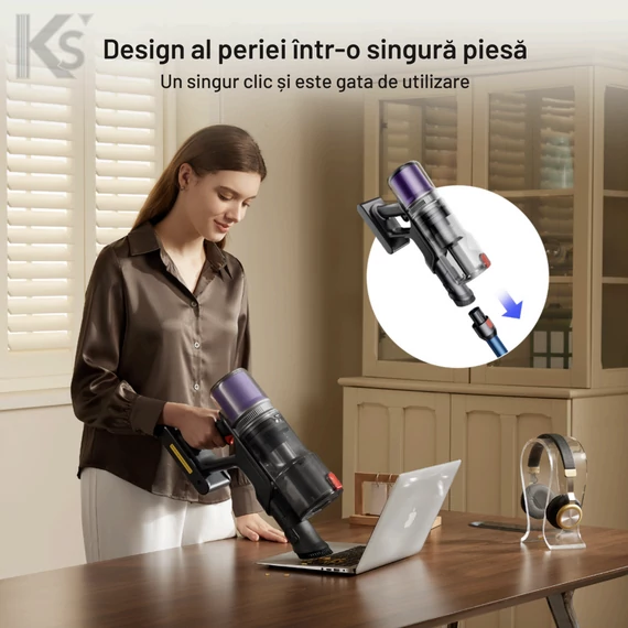 Aspirator vertical fără fir Proscenic P16 Albastru